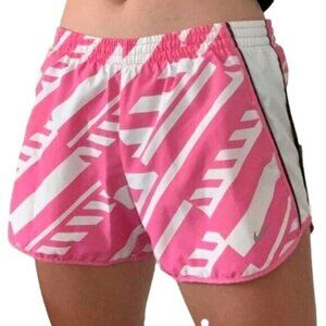 Nike pink & White Active Athletic Running Shorts Size Medium bin 1L